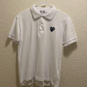 Comme des GARÇONS PLAY men’s medium collared shirt